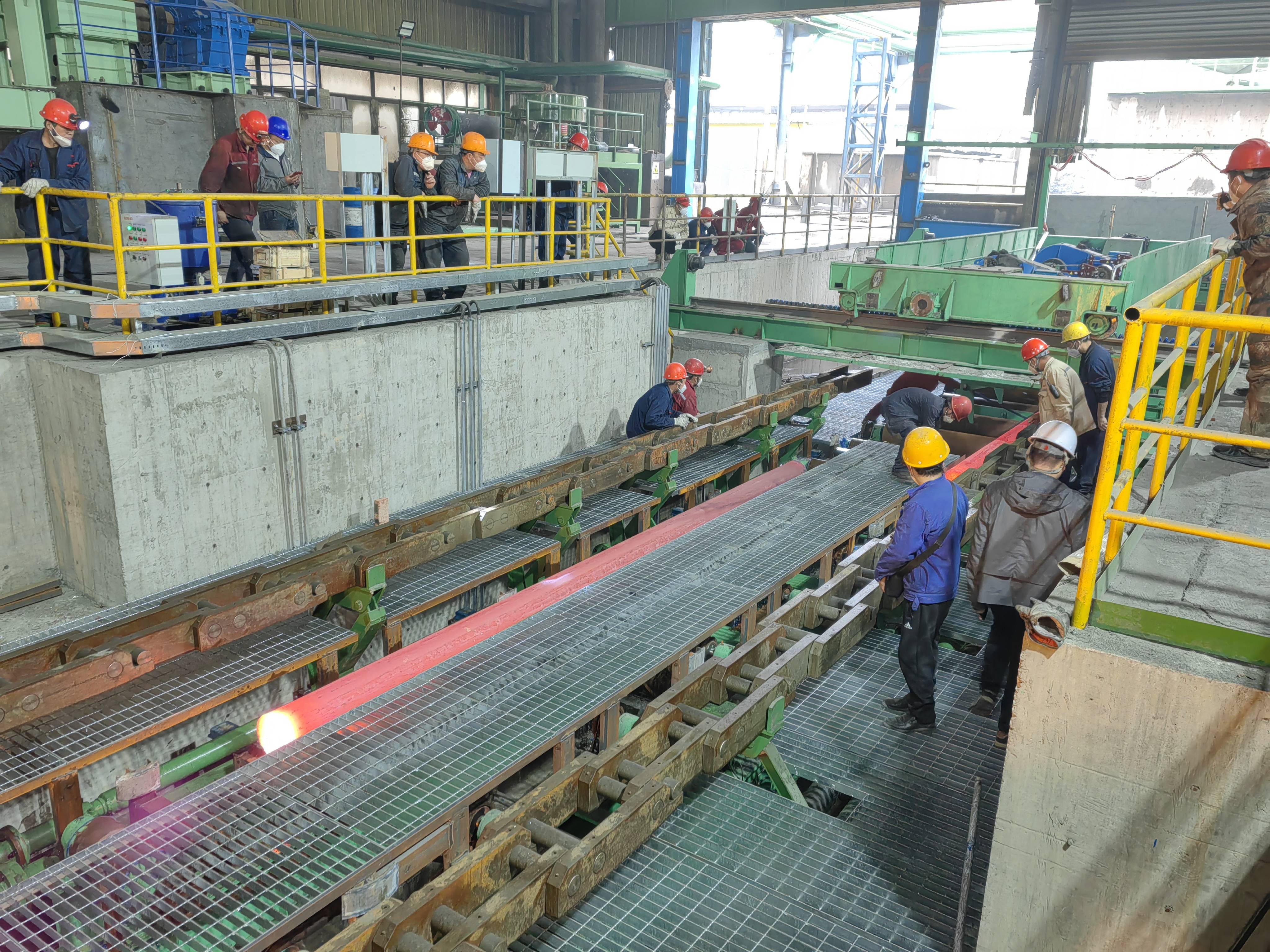 友谊特钢R10.5米2机2流大方圆坯连铸机 友谊特钢R10.5米2机2流大方圆坯连铸机